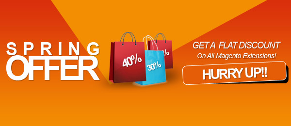 Spring Offer on Premium Magento Extensions