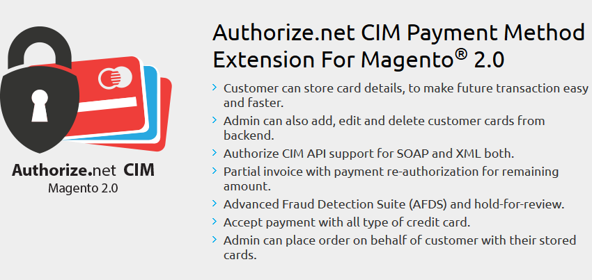 Authorize.net CIM - Magento 2