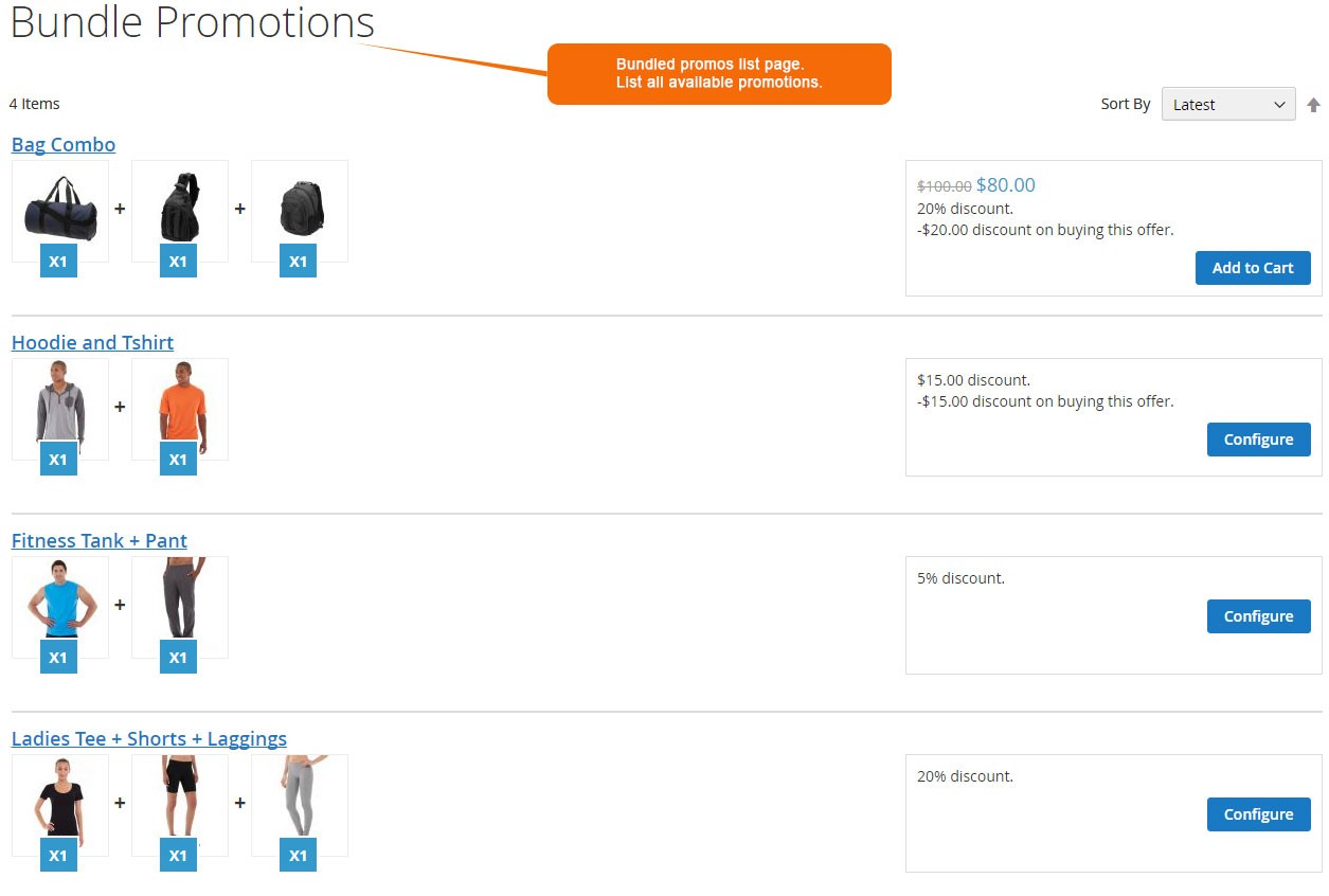 Single click purchase- bundle-products