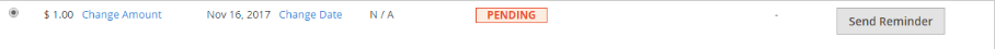 payment reminder