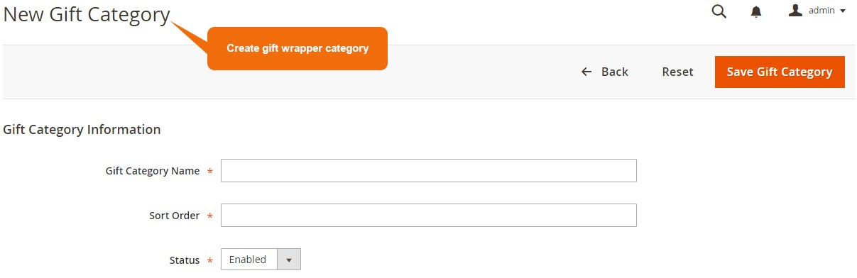 Create gift wrapper category with Gift Wrap Magento 2 Extension