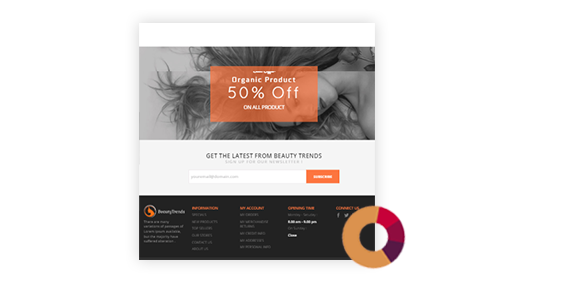 Customizable Magento 2 theme for Beauty Store