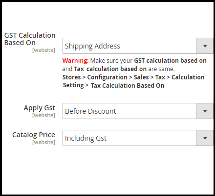 GST Magento 2 Extension