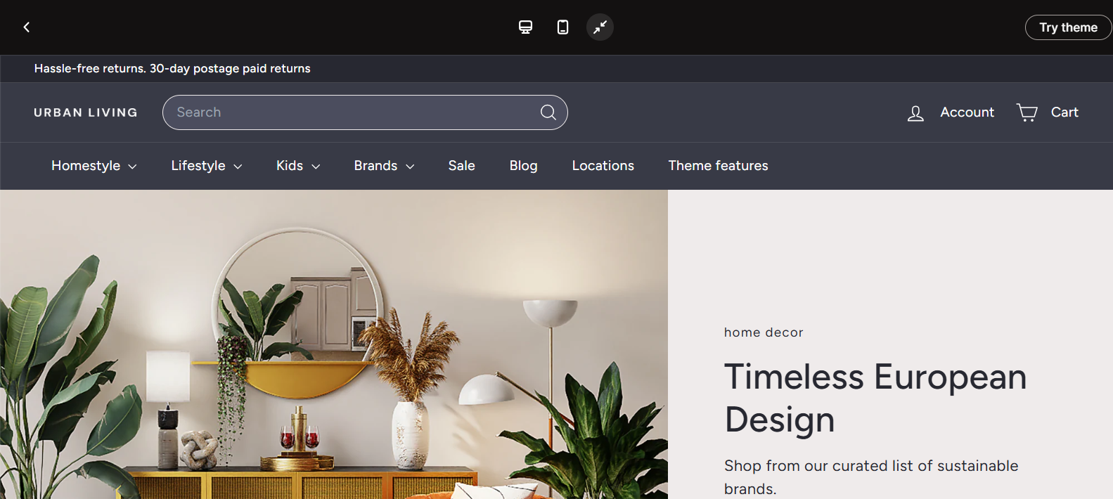 Expanse Shopify Theme