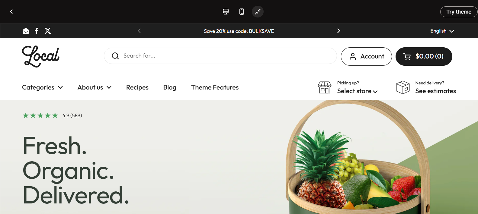 Local by Krown Themes for Shopify
