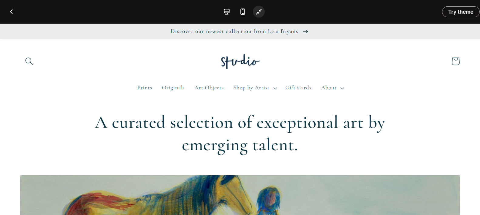 Studio Shopify Theme