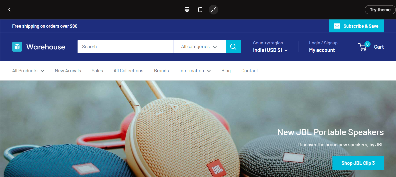 Warehouse Theme Built by Maestrooo for Shopify