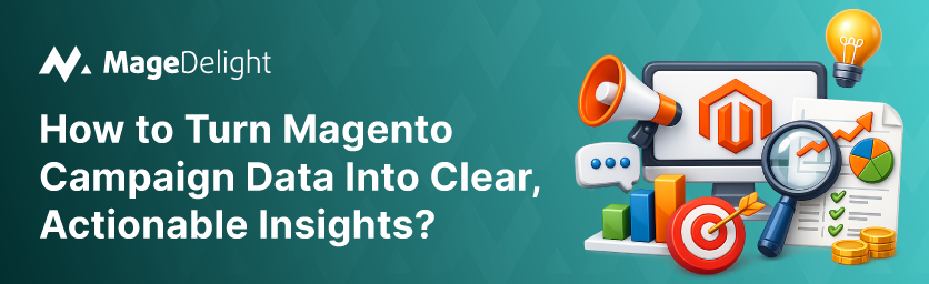 Magento campaign data to actionable insights