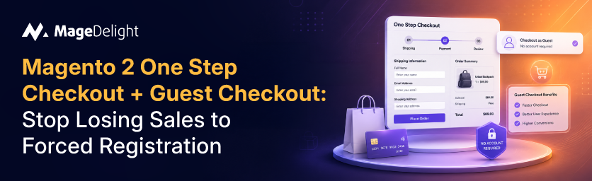 Magento 2 One Step Checkout and Guest Checkout