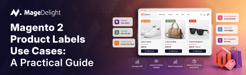 Magento 2 Product Labels Use Cases