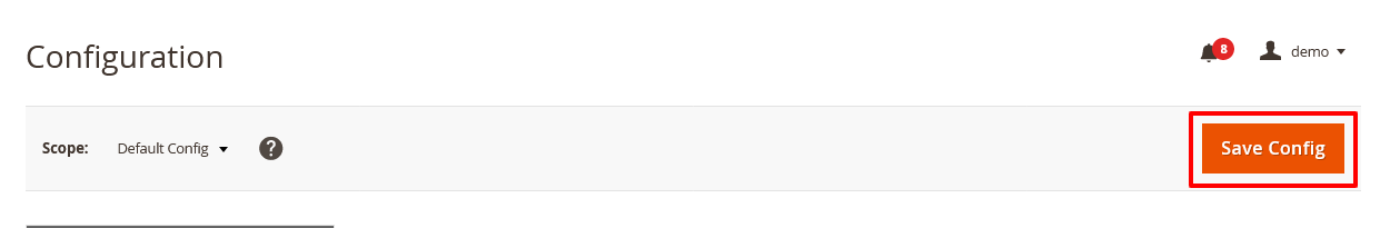 Save the Size Chart Settings in Magento 2