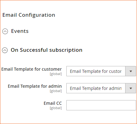 Manage Price Alerts in the Back-end