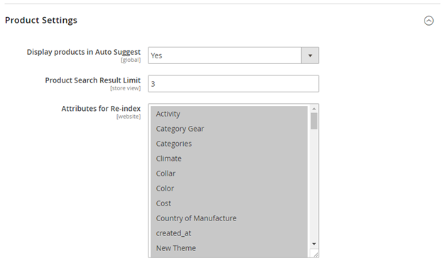 Auto Suggest Products Magento